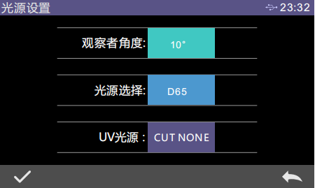 霧度儀光源設置